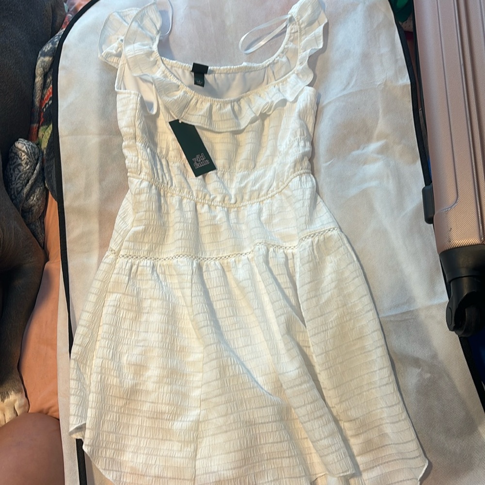 White dress